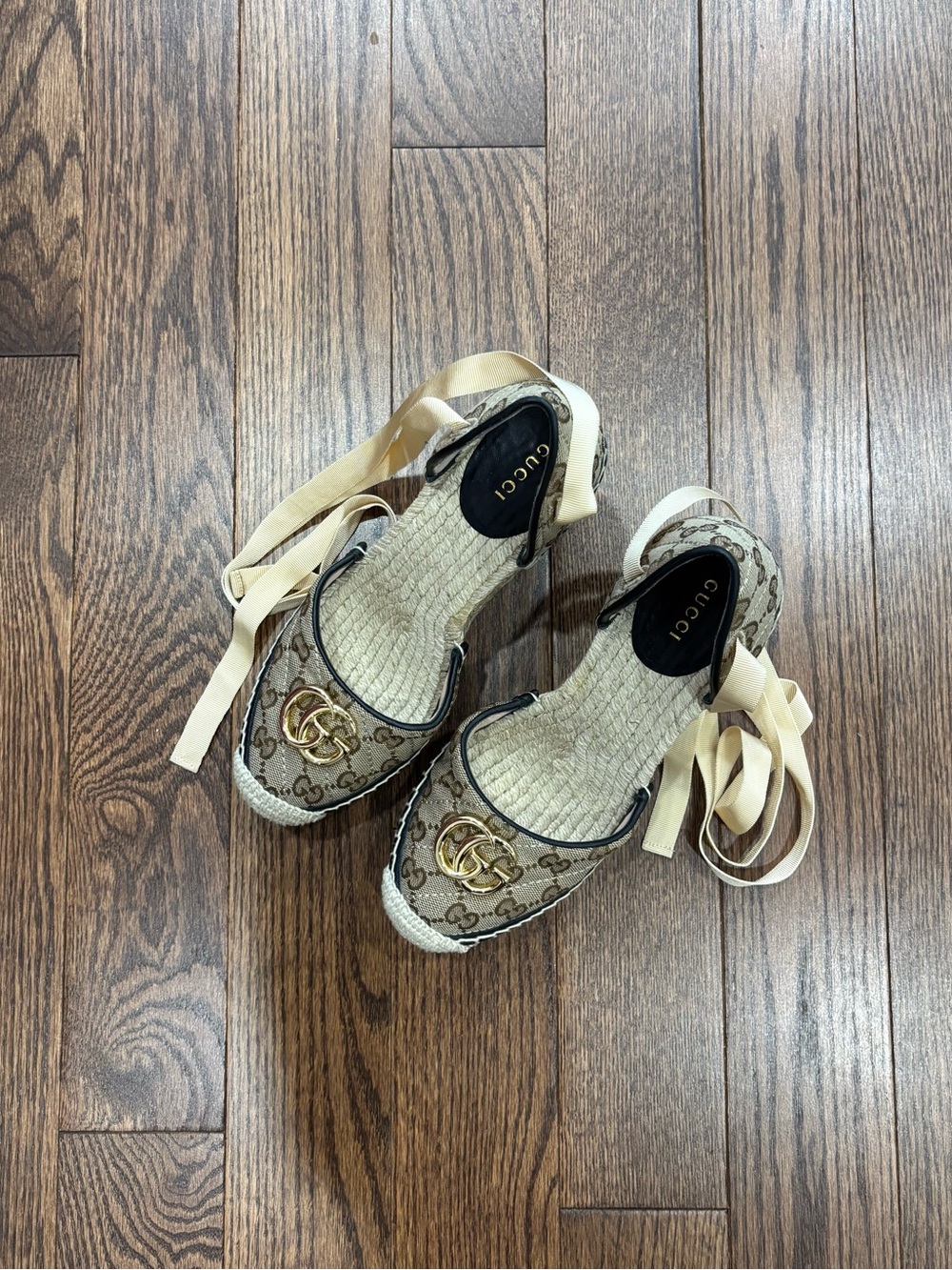 Authentic Gucci wedges - Picture 4 of 10